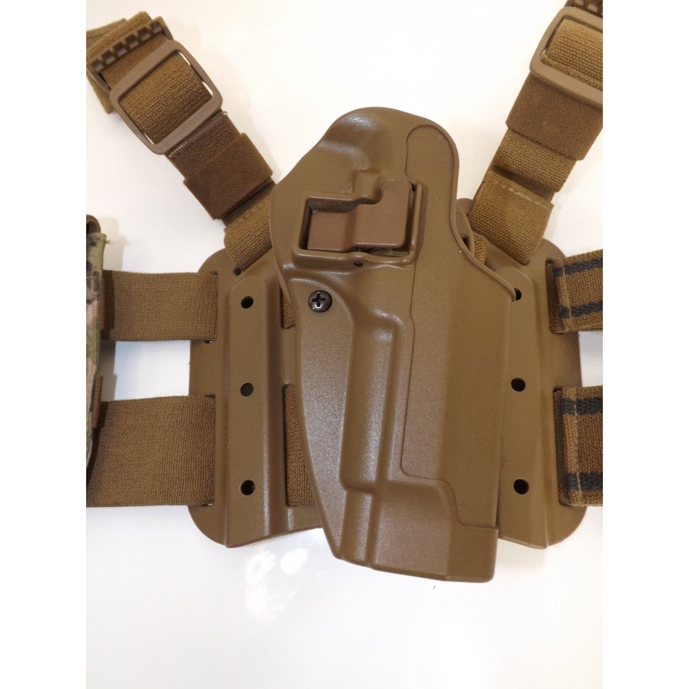 Blackhawk C1208 COC Holster Tactical Drop Leg SERPA - Beretta 92/96 - RIGHT HAND - Picture 5 of 16